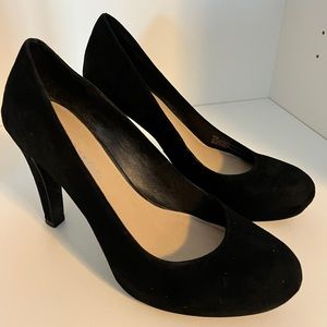 Franco Sarto Cicero Suede feel heels size 10